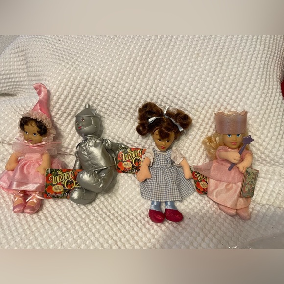 Wizard of Oz small characters.  Cloth.  Has original tags - Picture 1 of 7